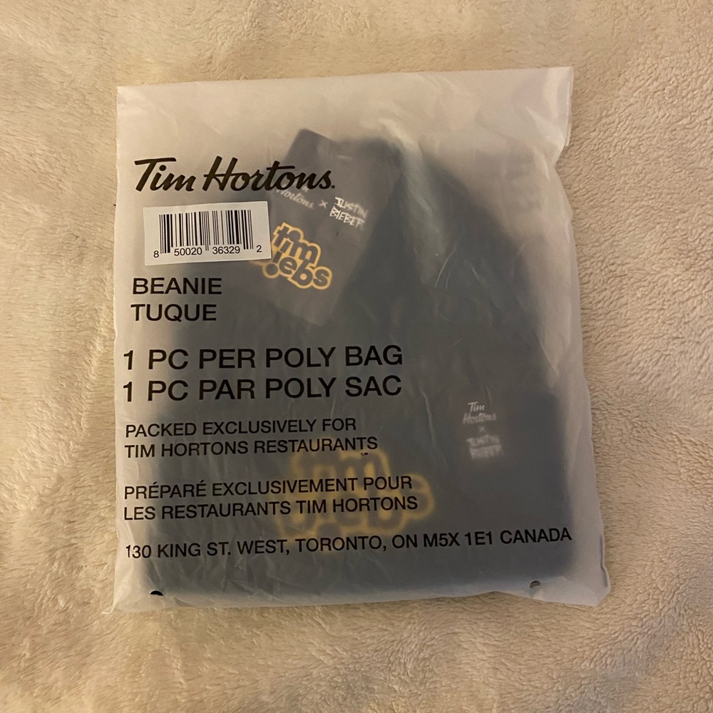 Timbiebs Black Beanie